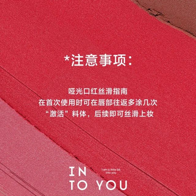 INTO YOU INTO YOU Velvet Matte Lipstick