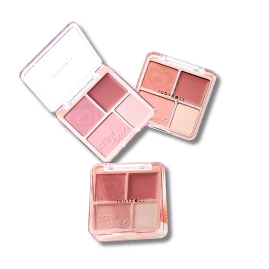 JUDYDOLL 2 in 1 Blush Highlight Palette
