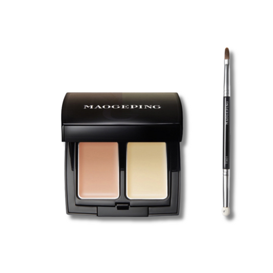 MAOGEPING Two-Color Flawless High Coverage Concealer Cream