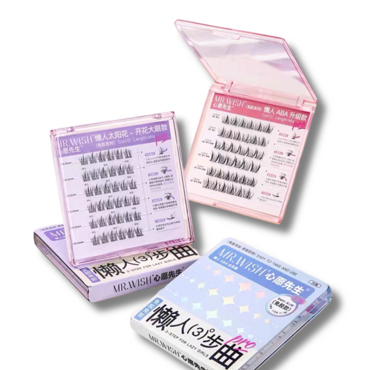 MR.WISH MR.WISH Three-Step False Eyelashes 1 Box ABA Upgrade