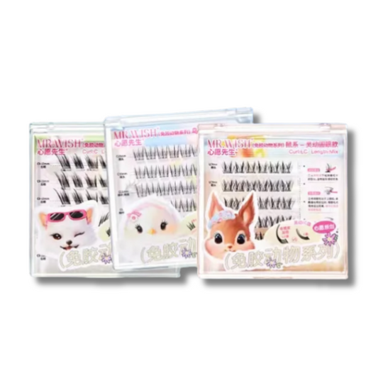 MR.WISH MR.WISH Glue-Free/Glue-On Animal Series 2.0 False Eyelashes 1 Box Slaying
