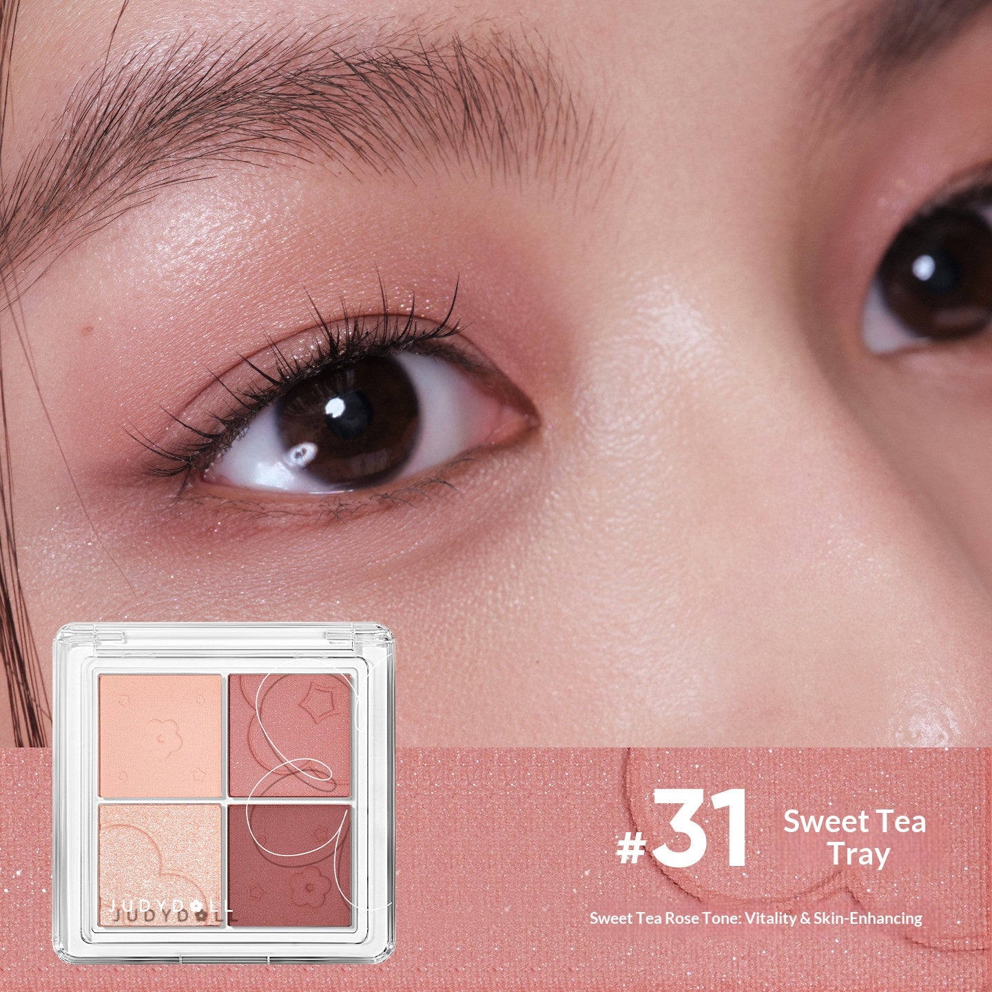 JUDYDOLL Judydoll 4 Shades Eyeshadow #31