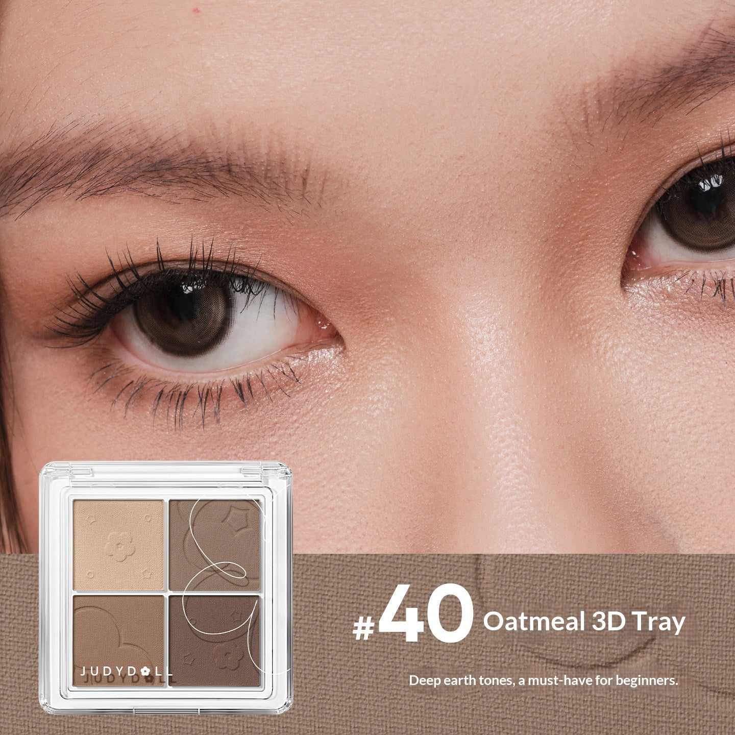 JUDYDOLL Judydoll 4 Shades Eyeshadow #40