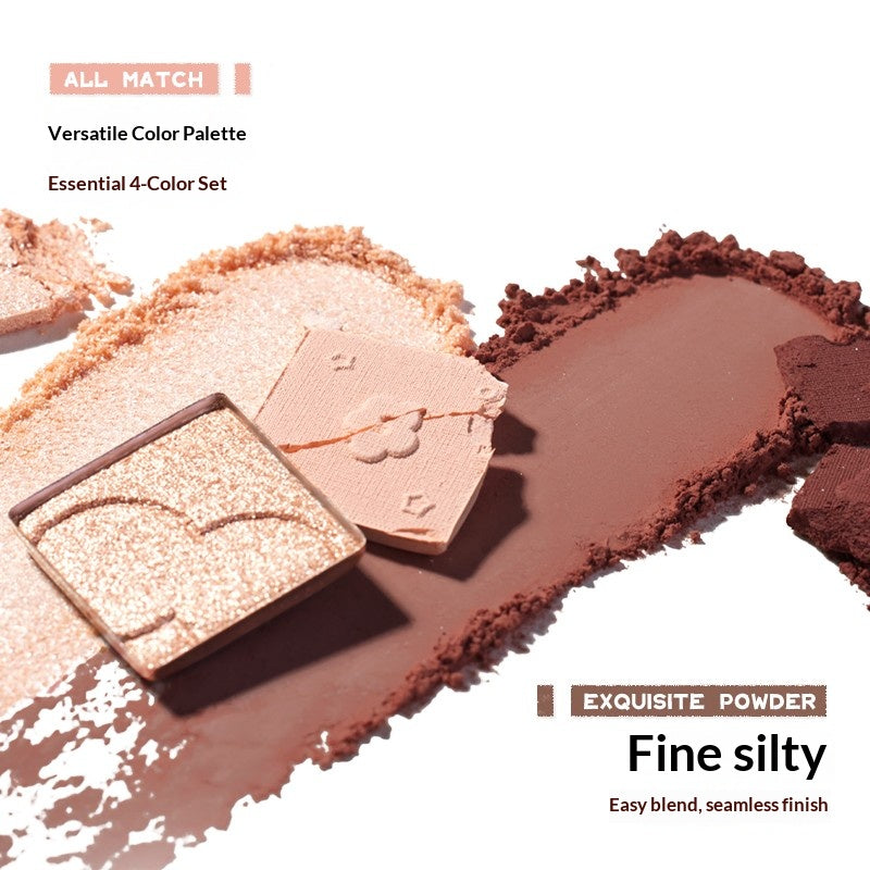 JUDYDOLL Judydoll 4 Shades Eyeshadow