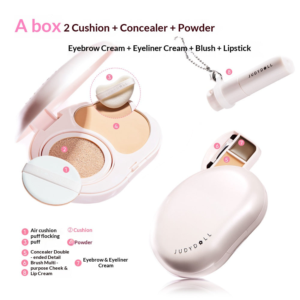 Judydoll Pocket Sculpt Facial Palette #01 Natural with soft neutral contour and brightening shades for everyday sculpted makeup