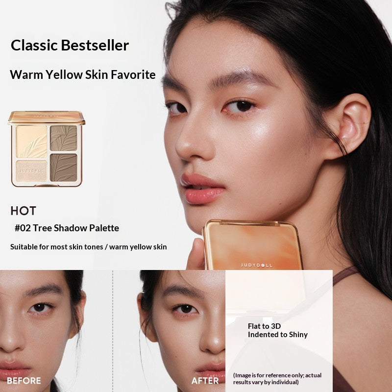 JUDYDOLL Judydoll Highlighter and Contour Palette