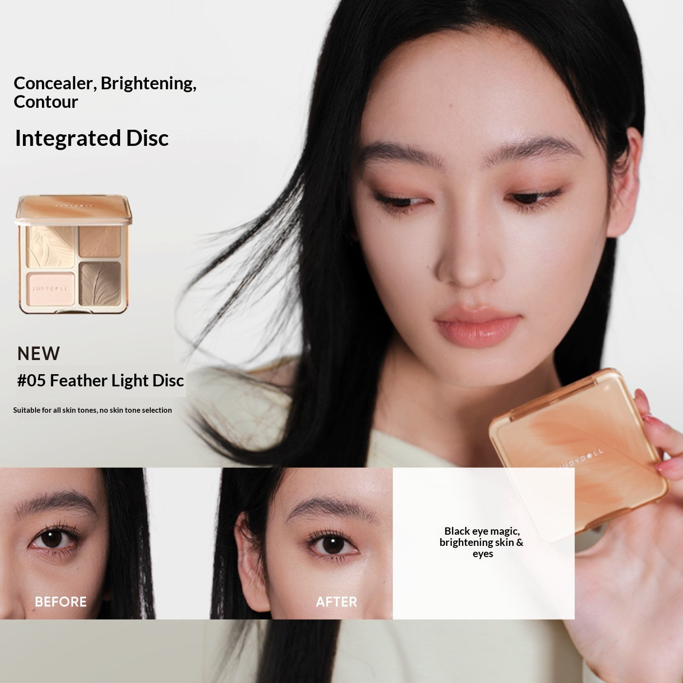 JUDYDOLL Judydoll Highlighter and Contour Palette