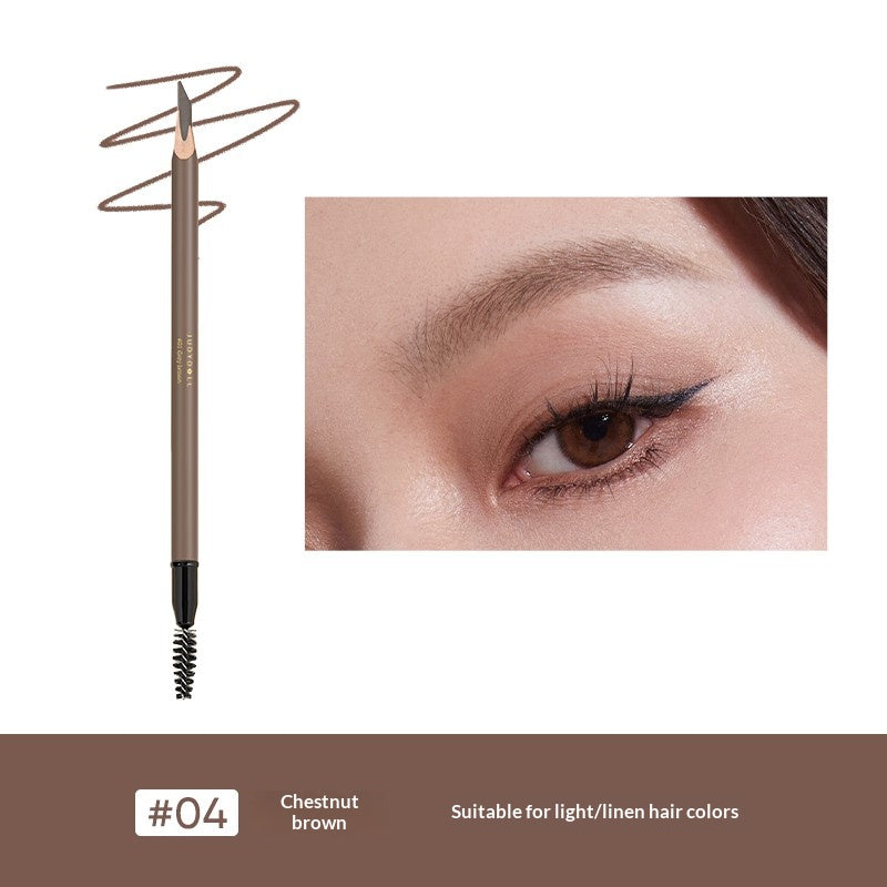 Judydoll Precision Shaping Eyebrow Pencil #04 Chestnut Brown for warm chestnut brown natural soft eyebrow look