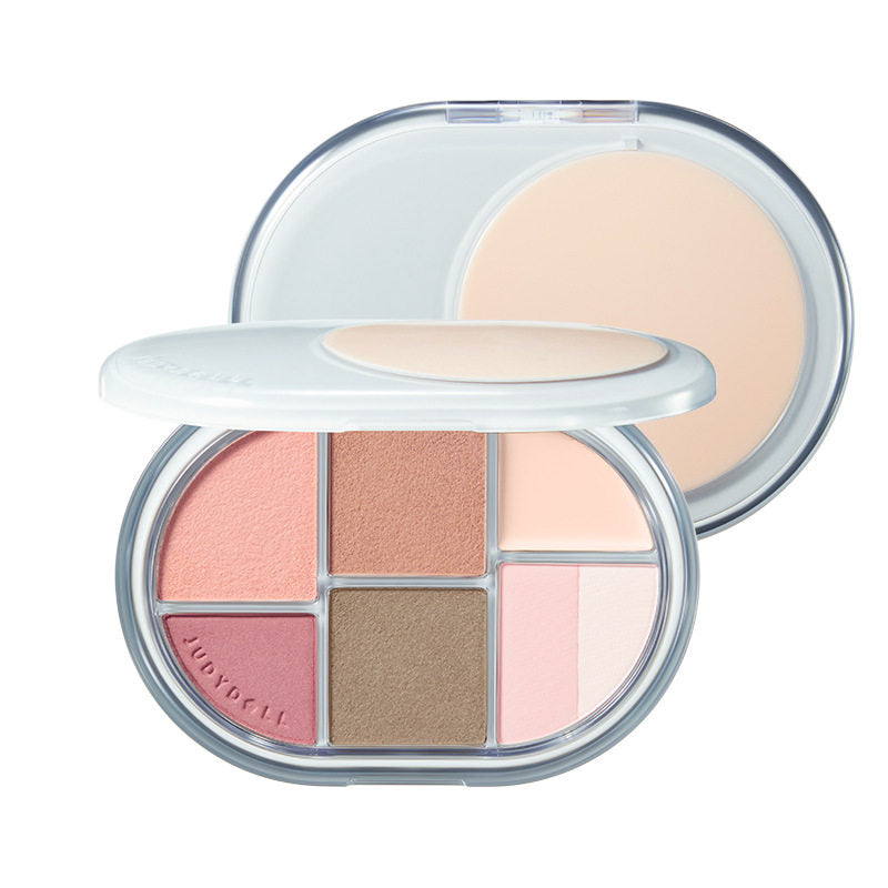 JUDYDOLL Judydoll Dew Prism 6-Color Glow Palette
