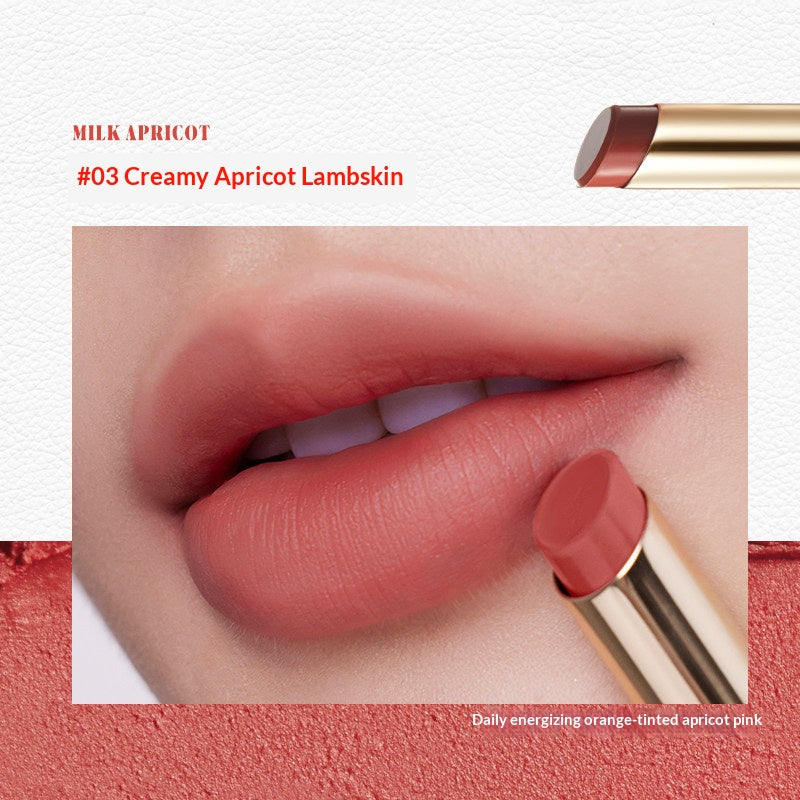 Judydoll Nappa Velvet Slim Lipstick #03 High Tea with muted tea brown matte lip color and lightweight soft finish