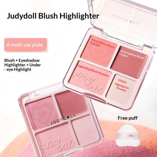 JUDYDOLL Judydoll Glow Flush Blush & Highlight Duo