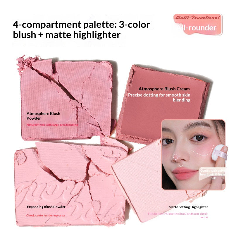 JUDYDOLL Judydoll Glow Flush Blush & Highlight Duo