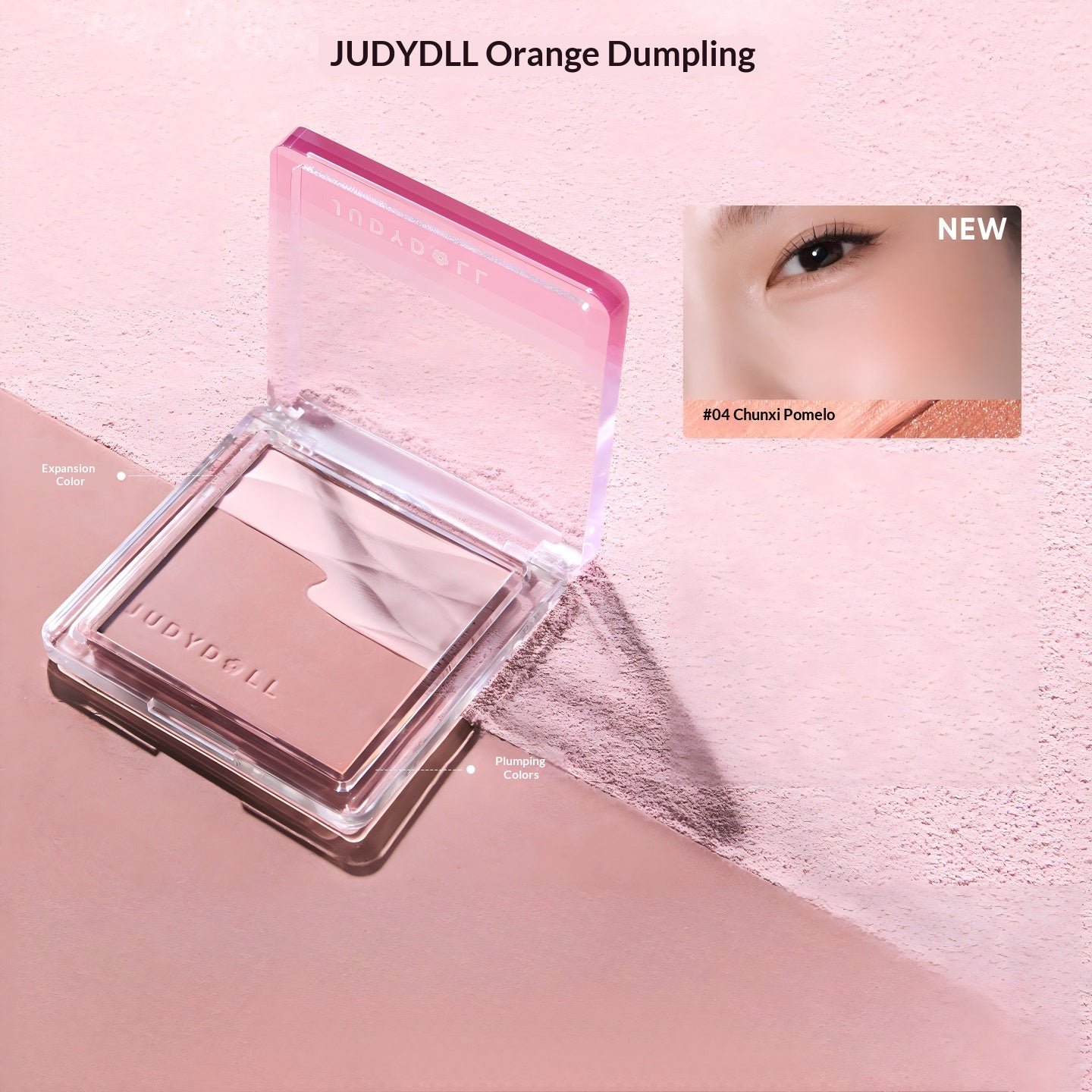 JUDYDOLL Judydoll Satin Glow Veil Blush