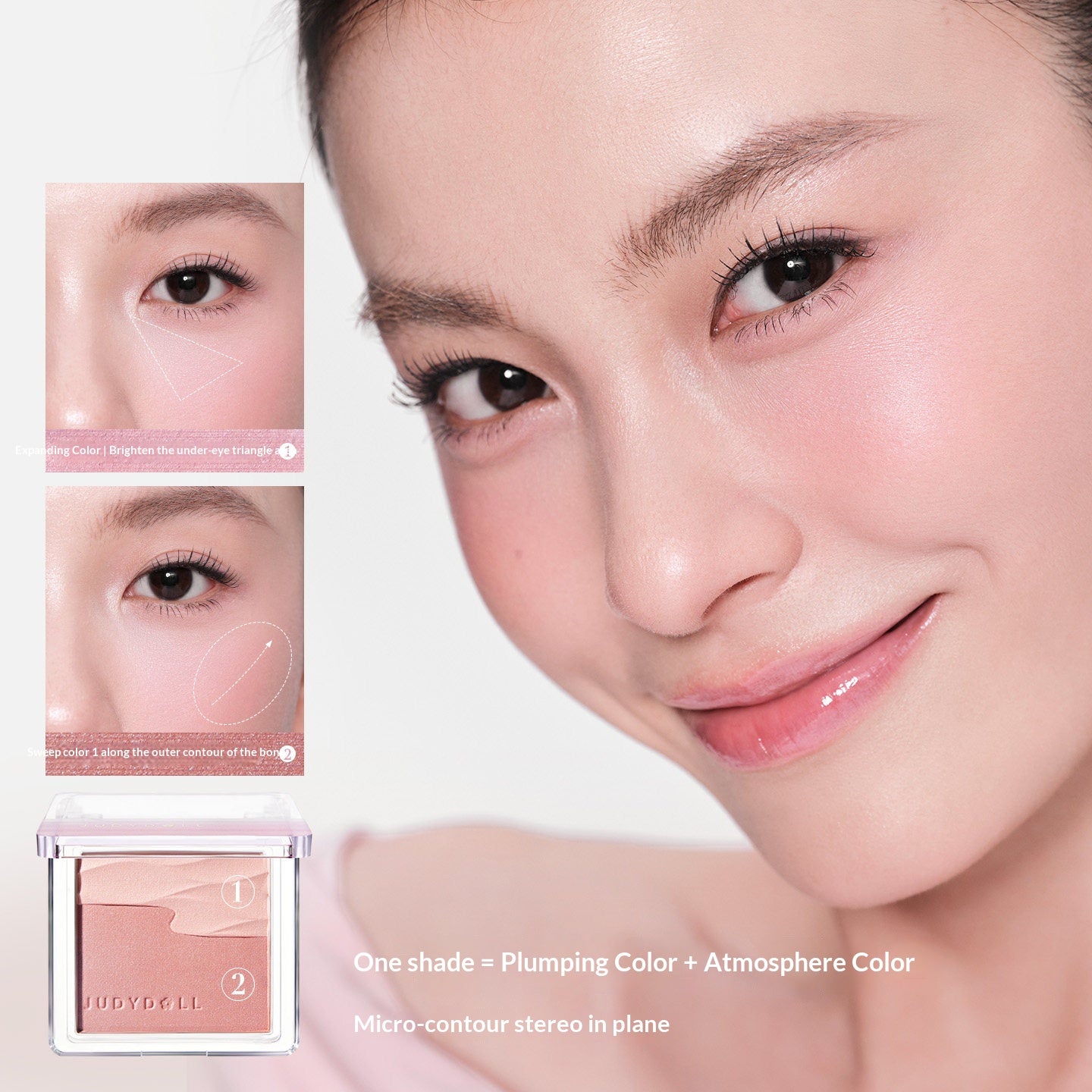 JUDYDOLL Judydoll Satin Glow Veil Blush