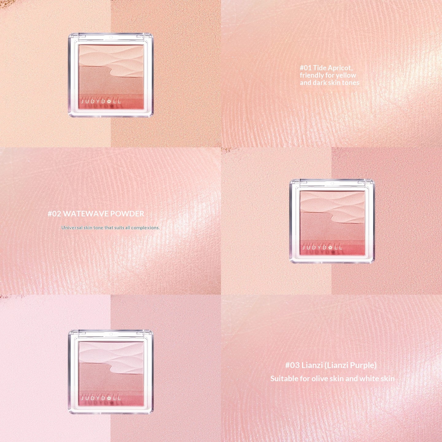 JUDYDOLL Judydoll Satin Glow Veil Blush