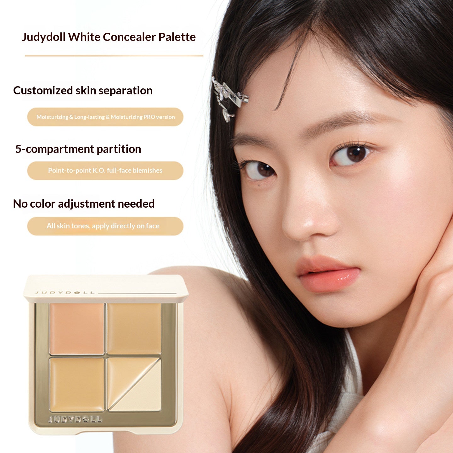 JUDYDOLL Judydoll Multi-Correct 5-Color Concealer Palette