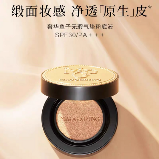 MAOGEPING Luxury Caviar Flawless Liquid Foundation Cushion SPF30 PA+++