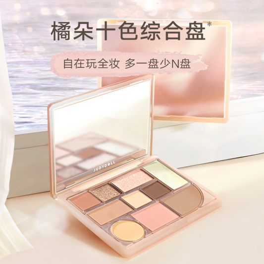 JUDYDOLL 10 Shade Makeup Palette